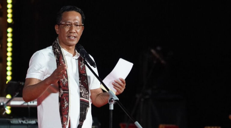 Menkumham, Supratman Andi Agtas pada Festival Kekayaan Intelektual di Denpasar, Bali, Sabtu (7/9/2024). (Foto: HO-Kemenkumham Sulteng)