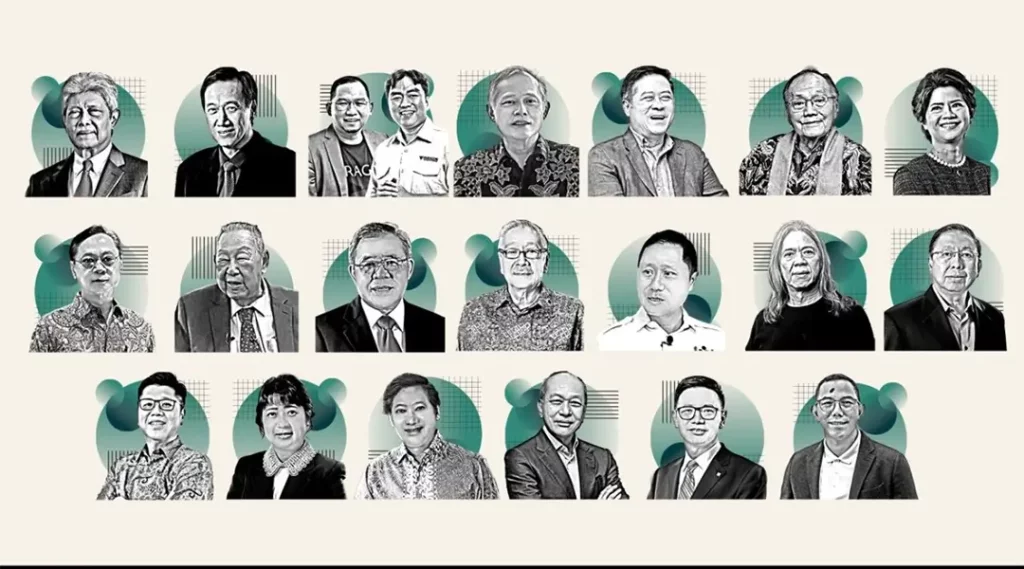 20 tokoh bisnis versi Fortune Indonesia. (Foto: Fortune Indonesia)