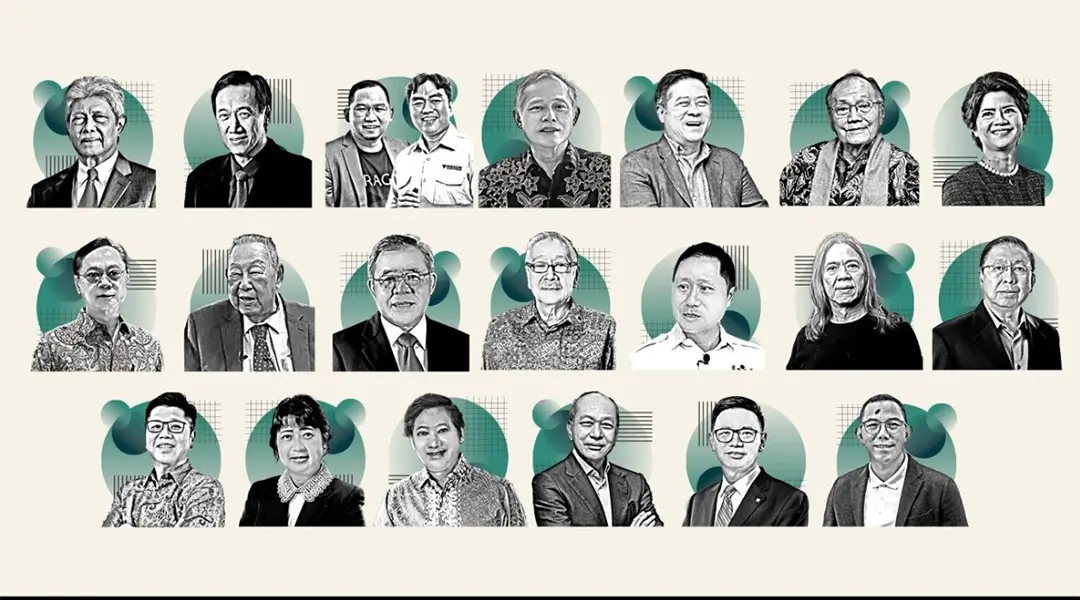 20 tokoh bisnis versi Fortune Indonesia. (Foto: Fortune Indonesia)