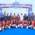 Tim Ekspedisi Rupiah Berdaulat sebelum menuju daerah 3T. (Foto: HO-BI Sutleng)
