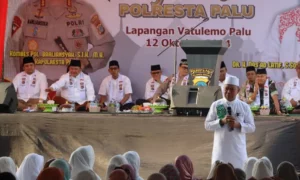 Polresta Palu Gelar Tabligh Akbar untuk Pilkada Damai