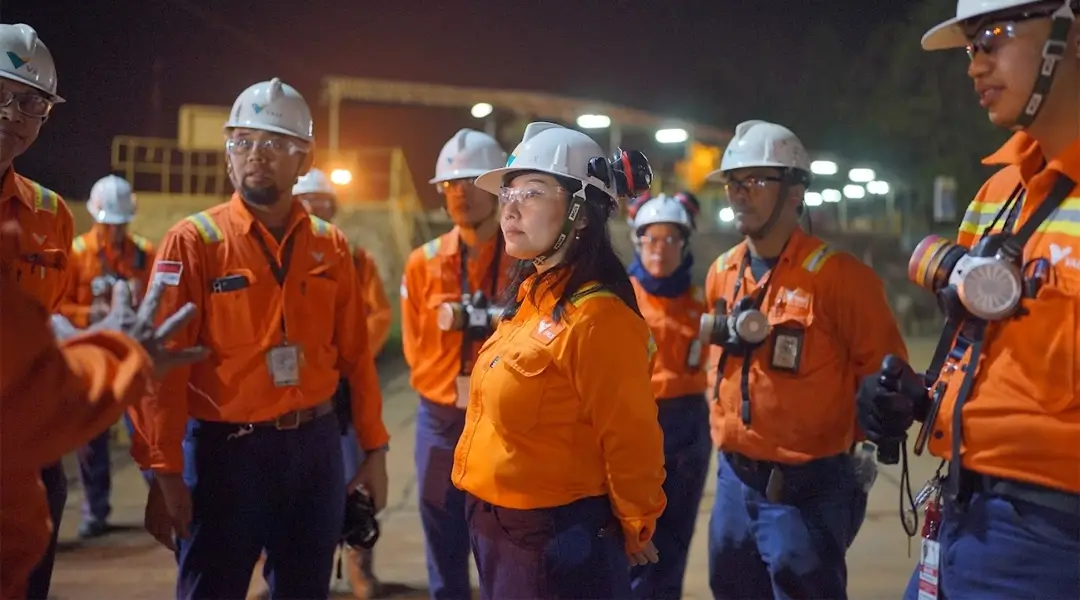 CEO PT Vale Indonesia, Febriany Eddy (tengah). (Foto: PT Vale Indonesia)