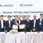 Kolaborasi Huawei dan XL Axiata (foto: Huawei)