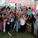 Juru Kampanye Partai Koalisi BERAMAL, melakukan kampanye terbatas di Kelurahan Taipa Laga, Kota Palu, Minggu (20/10/2024). (Foto: Tim Media Partai Koalisi BERAMAL)