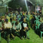 Juru kampanye dari Koalisi BerAmal (Ahmad Ali-Abdul Karim Aljufri) saat kampanye terbatas di Desa Guntarano, Kecamatan Tanantovea, Kabupaten Donggala, pada Selasa (22/10/2024). (Foto: Tim Media Partai Koalisi BERAMAL)