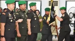 Danrem 132 Tadulako Pimpin Sertijab di Lingkungan Korem