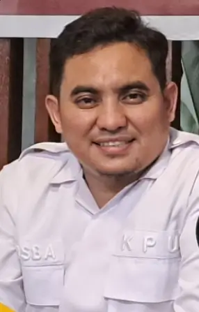 Ketua Divisi Perencanaan, Data, dan Informasi (Rendatin) KPU Kota Palu, Muh Musbah.
