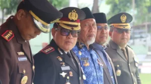 Asisten Kesra Setda Kota Palu Hadiri Peringatan HUT ke-79 TNI