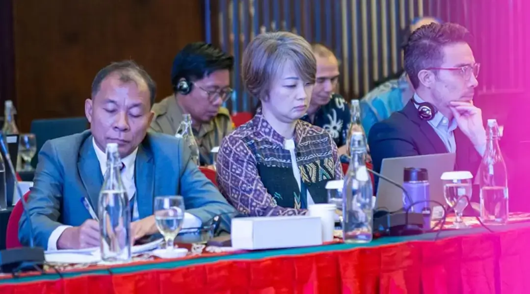 Delegasi South-South Exchange sedang melakukan diskusi terkait untuk mempercepat akselerasi mitigasi iklim dengan memperkuat kerja sama Selatan-Selatan. (Foto: UNDP Indonesia)