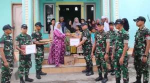 HUT ke-79 Korps Infanteri, Yonif 711/Raksatama Bakti Sosial dan Ziarah