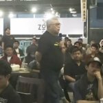 Ahmad Ali saat bertemu ratusan mahasiswa dari Cipayung Plus di acara Skak Mad, Rabu (20/11/2024). (Foto: Tim SultengBeramal.com)