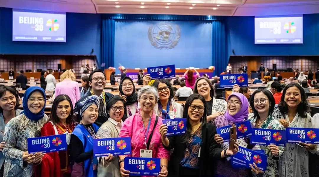Konferensi Tingkat Menteri Asia-Pasifik tentang Tinjauan Beijing+30 dari 19 hingga 21 November 2024 di Pusat Konferensi PBB di Bangkok, Thailand. (Foto: UN Women/Ploy Phutpheng)
