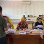 Suasana penyaluran hak pilih WBP di Palu, Rabu (27/11/2024). (Foto: Kemenkumham Sutleng)