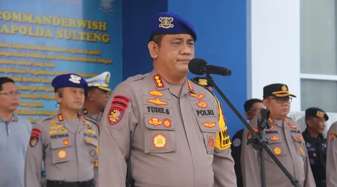 Wakaops Mantap Praja Tinombala Kombes Pol M Yudie Sulistyo. (Foto: Humas Polda Sulteng)
