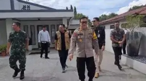 Kapolresta Palu Gelar Silaturahmi dengan Paslon Wali dan Wawalikota