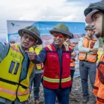 Irjen dan Itjen Kemeneterian ESDm pada kunjungan ke lokasi proyek IGP di Kabupaten Kolaka, Sulawesi Tenggara, Senin dan Selasa (4-5/11/2024) (Foto: HO-PT Vale Indonesia)