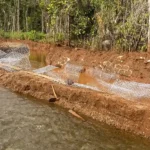 Normalisasi Sungai Bahopenila di Bungku Timur, Morowali. (Foto: HO-PT Vale Indonesia)