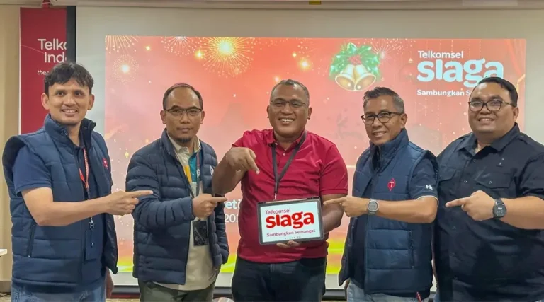Peluncuran Siaga Telkomsel Area Pamasuka menjelang Natal dan Tahun Baru 2025. (Foto: Telkomsel)