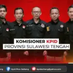 Ketua dan anggota KPID SUlteng. (Foto: KPID Sulteng)