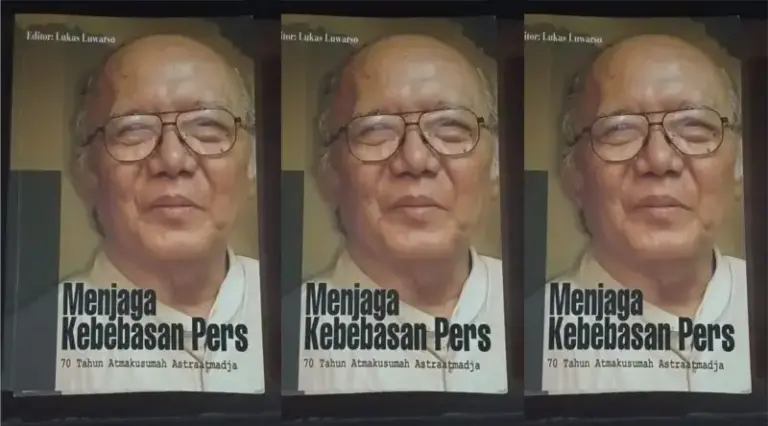 Sampul buku Menjaga Kebebasan Pers. (Sumber: Lukas Suwarso)