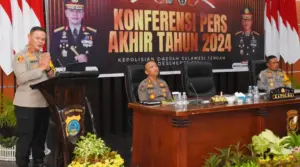Refleksi 2024, 57 Personel Polda Sulteng Dipecat, 137 Dapat Penghargaan