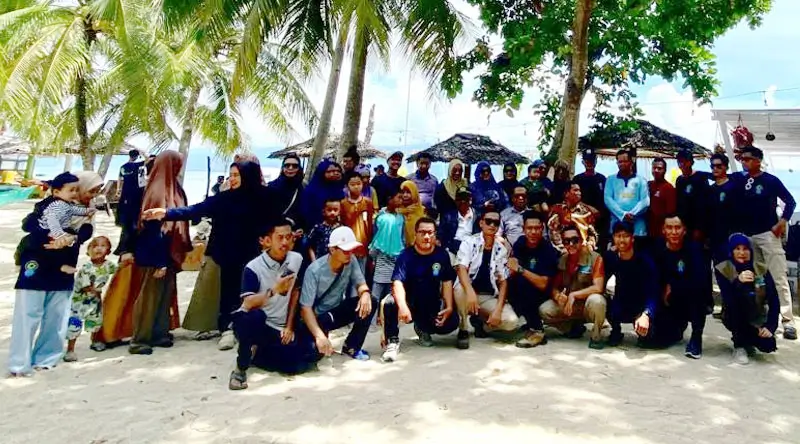 Famili gathering MAN Insan Cendikian di Prince Jhon Dive Resort, Minggu (19/1/2025). (Foto: MAN Insan Cendikia)