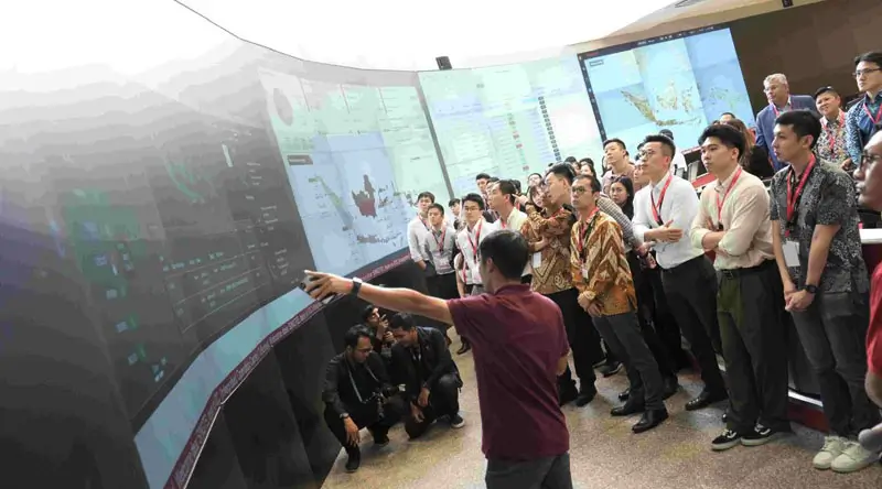 Evaluasi traffik broadband momen Nataru Telkomsel. (Foto: Telkomsel)