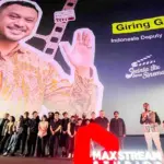 Wakil Menteri Kebudayaan RI, Giring Ganesha hadir memberikan apresiasi dalam screening tiga film pendek yang terpilih dari program SISS Telkomsel, Rabu (8/1/2025). (Foto: telkomsel)