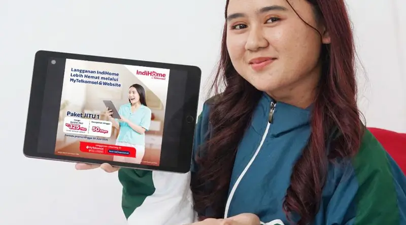 Ilustrasi registrasi IndiHome. (Foto: Telkomsel)
