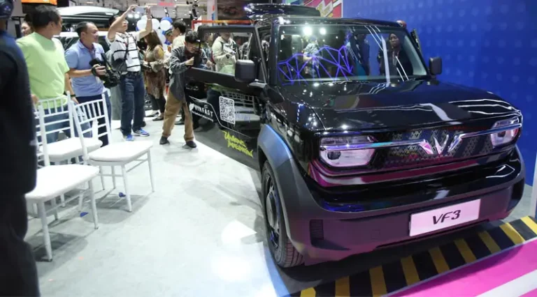Vinfast V3 di ajang IIMS 2025 di Jakarta. (Foto: Vinfast)