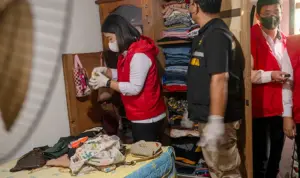 Ganja Online, Dua Rumah di Kotarindau Digeledah BNN dan Bea Cukai