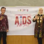 pembukaan Aksi Remaja Peduli HIV/AIDS yang digagas Forum Generasi Berencana (GenRe) Kota Palu bersama Komisi Penanggulangan AIDS (KPA) Kota Palu. (Foto: Prokopim Setda Kota Palu/Imron)