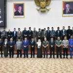 Foto bersama usai Rapat Paripurna DPRD Sulteng dan penyampaian opini WTP kepada Pemprov Sulteng oleh BPK RI di Kantor DPRD Sulteng, Rabu (11/6/2025). (Foto: Pemprov Sulteng)