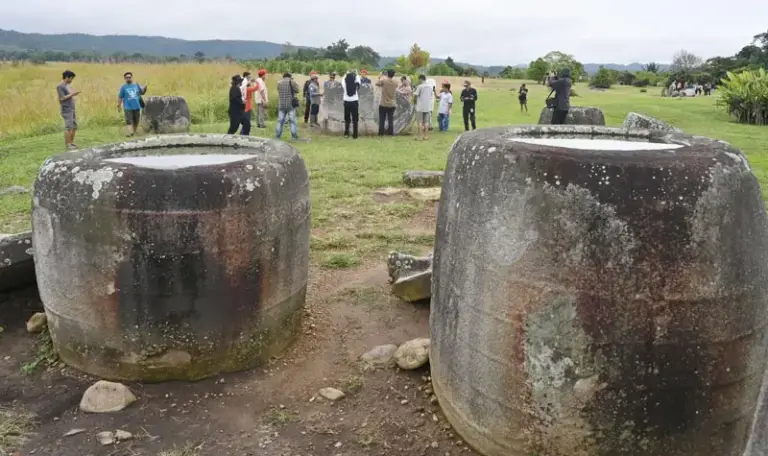 Situs megalit Pokekea di Desa Hanggira, Lore Tengah, Poso. Jumat (27/6/2025). (bmzIMAGES/Basri Marzuki)