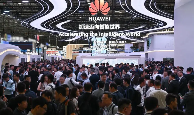 Paviliun Huawei di Hall N1 MWC Shanghai 2025. (Foto: Huawei)