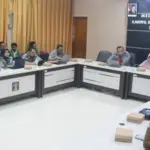 Rapat Harmonisasi Rancangan Peraturan Gubernur (Pergub) di Aula Kebangsaan Kmenkum Sulteng, Selasa (29/7/2025). (@Kemenkum Sulteng)