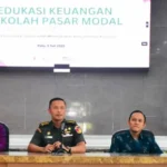 Pembukaan Sekolah Pasar Modal yang diikuti prajurit Korem 132/Tadulako di Makorem, Kamis (3/7/2025). (Foto: Penrem 132/Tdl)