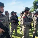Sejumlah pasukan yang terlibat dalam Operasi Madago Raya yang diperpanjang ke tahap III. (Foto: Humas Ops Madago Raya)