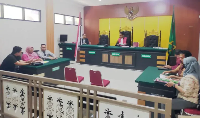 Sidang praperadilan di PN Palu, Kamis (10/7/2025). (Foto: Humas POlda Sutleng)