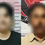 Dua tersangka kasus narkotika yang ditangkap Satresnarkoba Polresta Palu di Tatanga, Rabu (16/7/2025). (Foto: Humas Polresta Palu)