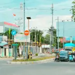 Jalan Prof Muh Yamin atau Jalur Dua yang akan ditata ulang dengan sistem ducting. (© DInas Penataan Ruang Kota Palu)