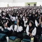 Mahasiswa baru UIN Datokarama mengikuti Pengenalan Budaya Akademik, Rabu (27/9/2025). (©Humas UIN Datokarama)