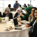 Sejumlah hakim perempuan mengikuti Kolokium Kepemimpinan Perempuan dalam Peradilan yang diselenggarakan di Jakarta. (©Thomas/UNDP)
