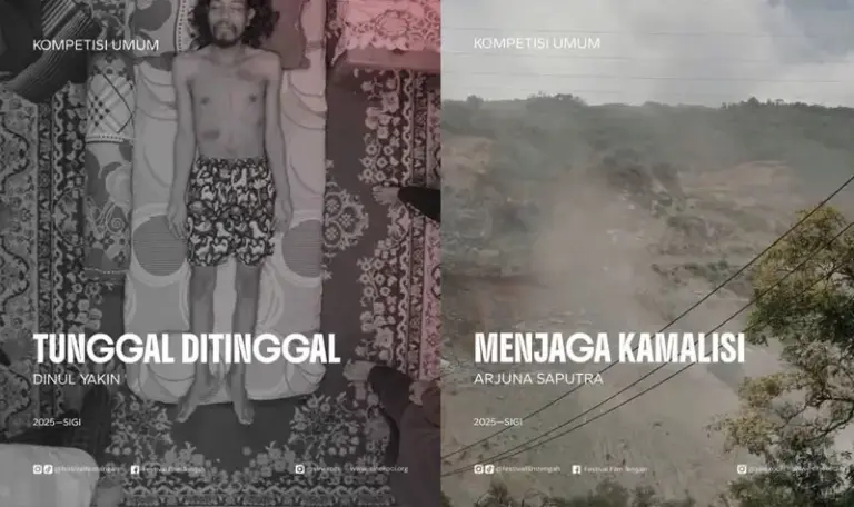 Dua di antara seratusan film yang berpartisipasi dalam Festival Film Tengah yang diinisiasi oleh Sinekoci Palu. (©Sinekoci)