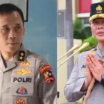 Irjen Pol Endi Sutendi (kiri), penjabat baru Kapolda Sulteng menggantikan Irjen POl Agus Nugroho (kanan). ©(Humas Polda Sulteng)