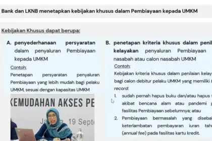 Kepala Departemen Pengaturan dan Pengembangan Perbankan OJK Indah Iramadhini pada media briefeing terkait POJK 19/2025 di Jakarta, Jumat (19/9/2025). (©tangkapan layar OJK)
