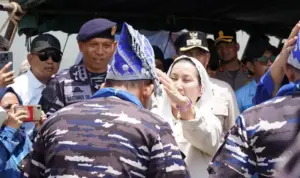 Wakil Wali Kota Palu Sambut Kedatangan Satgas Trisila TNI AL