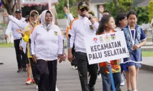 Kecamatan Palu Selatan Juara Umum Porkot VI dengan 129 Medali