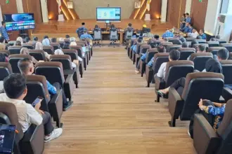 Suasana penilaian tahap II Penghargaan Pembangunan Daerah (PPD) Tahun 2025, Rabu (17/09/2025). (©Prokopim Setda Kota Palu/Juri)
