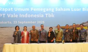PT Vale Indonesia Tetapkan Perubahan Susunan Direksi Melalui RUPSLB